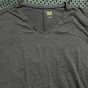 True Craft navy medium long sleeve shirt